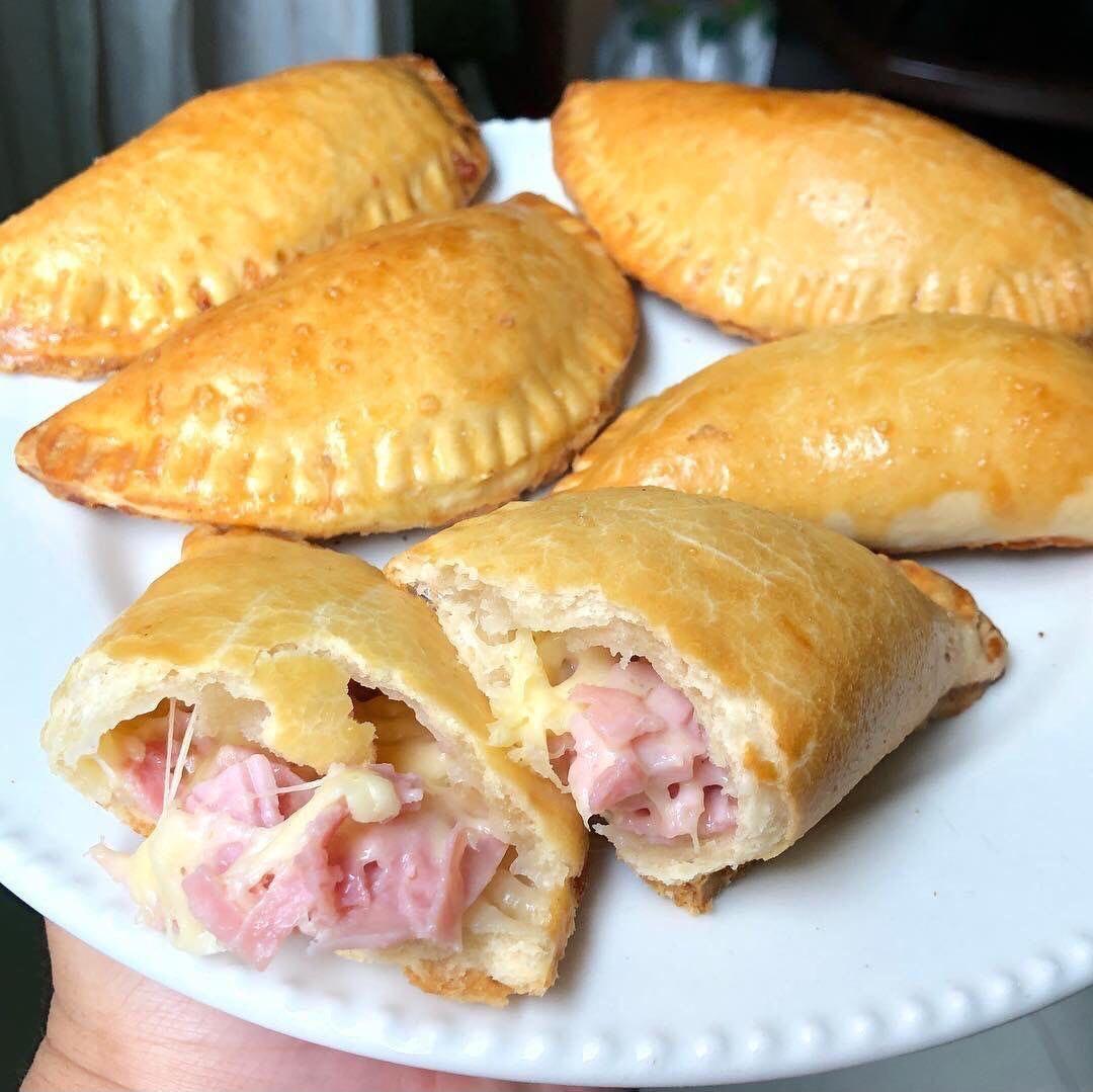 Pastel au jambon de dinde, crème et fromage